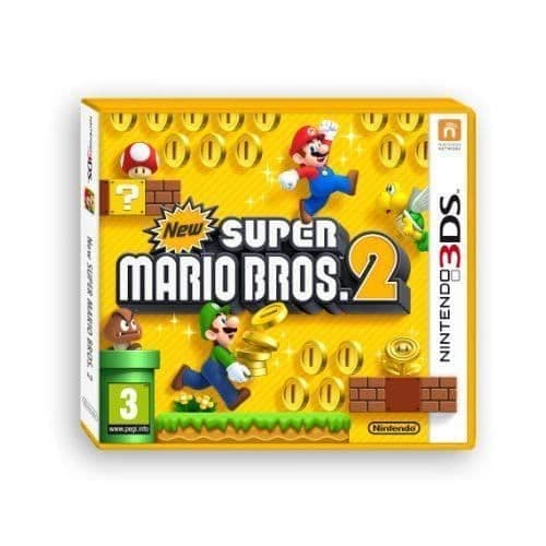 Videospel - Nintendo - New Super Mario Bros 2 - 3DS - Import från Italien - Kassettspelet
