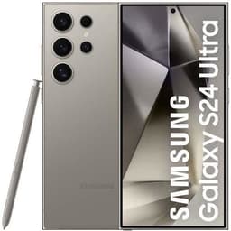 SAMSUNG Galaxy S24 Ultra Smartphone 256 Go Grå (2024) - Återställd - Utmärkt skick- REFURBISHED