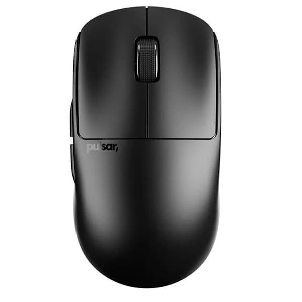 Pulsar X2 CrazyLight Size 1 Jet Black – ultralätt gamingmus 35g