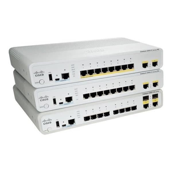 CISCO - WS-C2960CPD-8TT-L- REFURBISHED