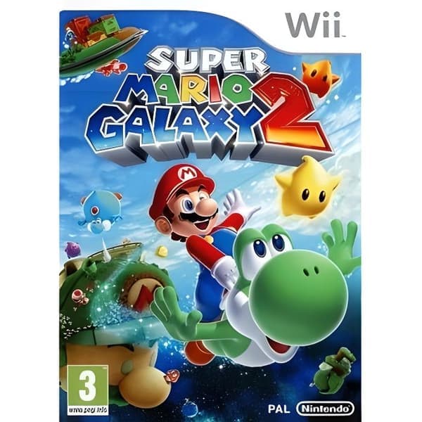 SUPER MARIO GALAXY 2 (DVD med förklaring ingår) /- USED