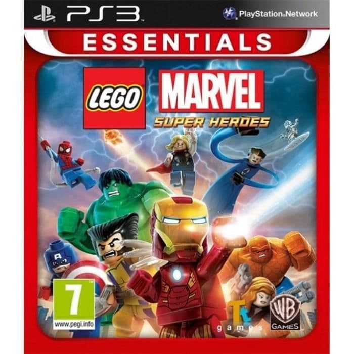 Lego Marvel Superheroes - Nyutgivning - PS3 - 14583