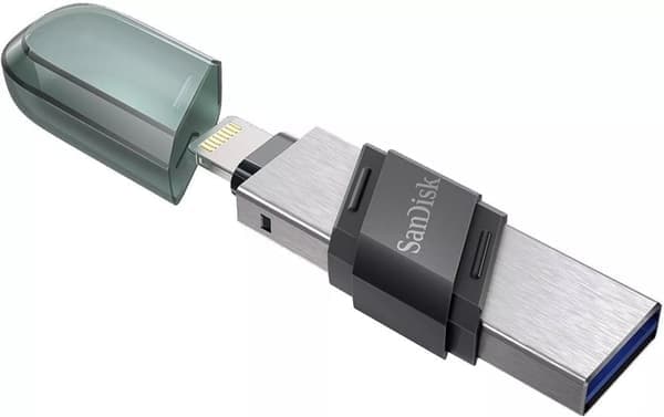 Sandisk iXpand Flash Drive Flip 64 GB Lightning och USB 3.0 Säkerhetskopiera din iPhone!