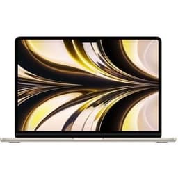 MacBook Air 13" 2022 Apple M2 3,5 Ghz 8 GB 512 GB SSD Stellar Light - Begagnad - Utmärkt skick