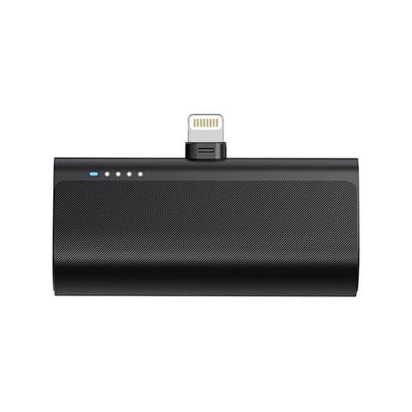 Powerbank 5000 mAh m Lightning Blue Star Svart