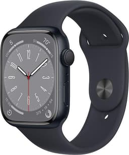 Apple Watch 8 Aluminium 45mm WiFi Svart Grade B Used