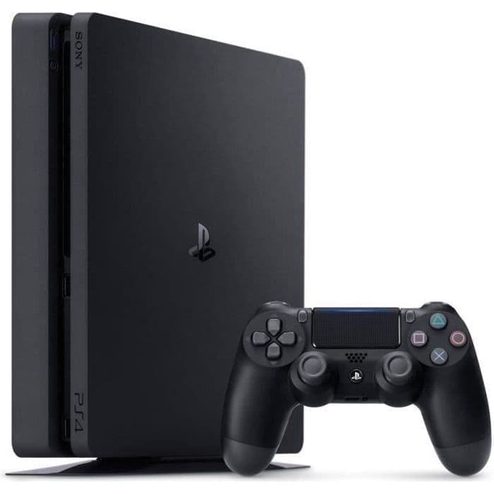 Sony PlayStation 4 500 GB-konsol + handkontroll - Svart - Renoverad - Mycket bra skick- REFURBISHED