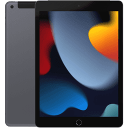 Apple iPad 10,2 9:e gen (2021) Space Gray 64 GB Wifi Klass C Nytt batteri original (Refurbished)