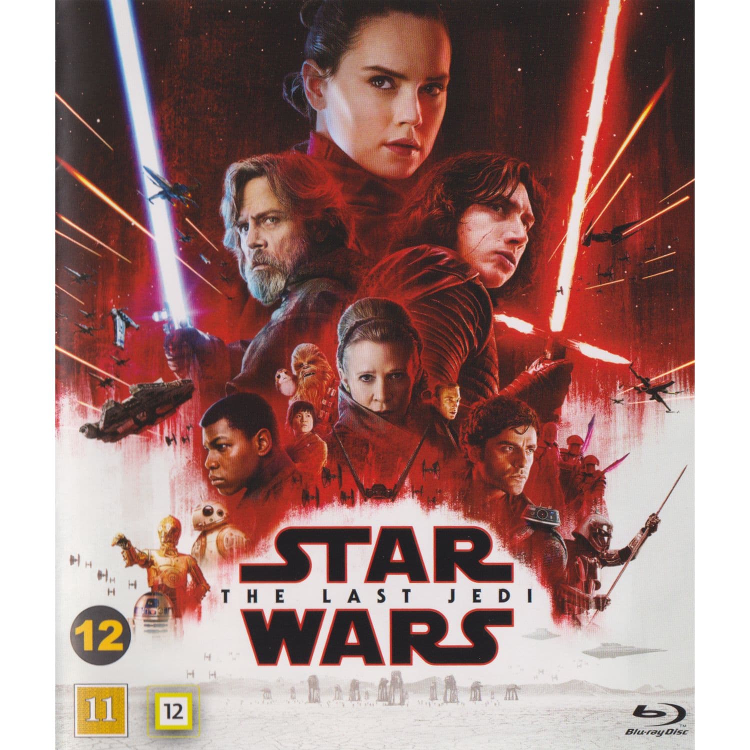 Star Wars The Last Jedi Blu-Ray (Begagnad)