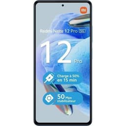 XIAOMI Redmi Note 12 Pro 128Go 5G Blå - Återvunnen - Mycket bra skick- REFURBISHED