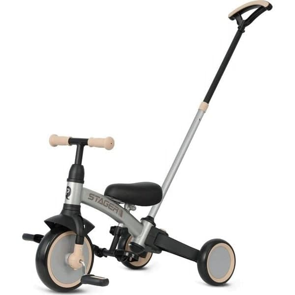 Qplay Stager 3-i-1 Trehjuling & Balanscykel, Silver - A - Som ny