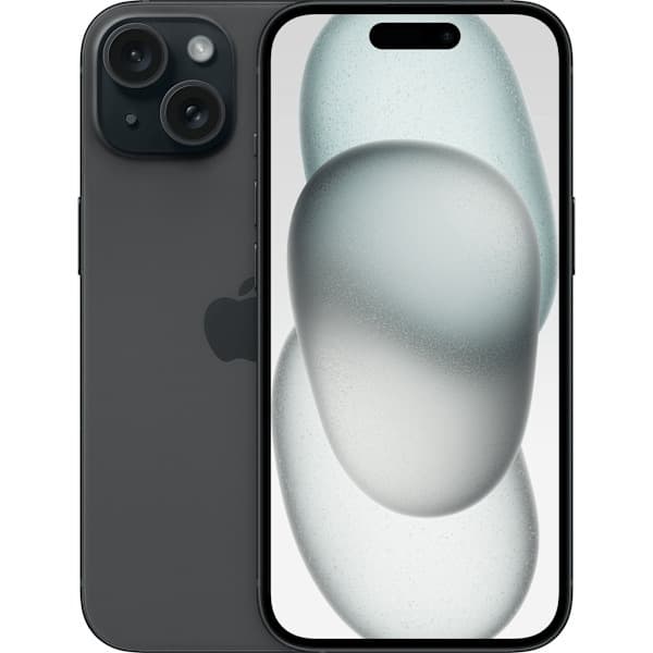 Apple iPhone 15 5G, 128 GB, Svart - C - Av partner