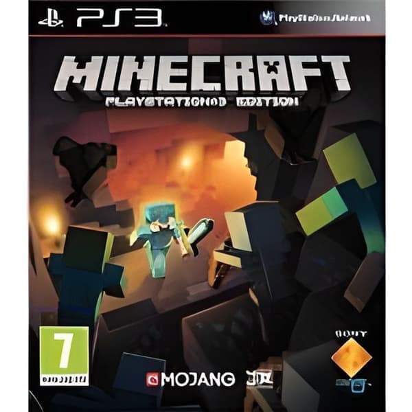 TV-spel - Mojang - Minecraft - PS3 - Action - Blu-Ray - 7+- USED
