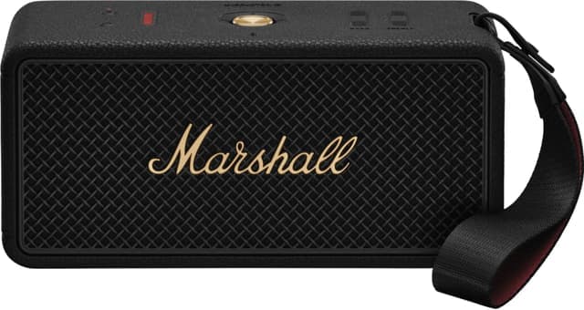 Marshall Middleton II trådlös bärbar högtalare (svart/mässing) - Nyskick - i originalförpackning