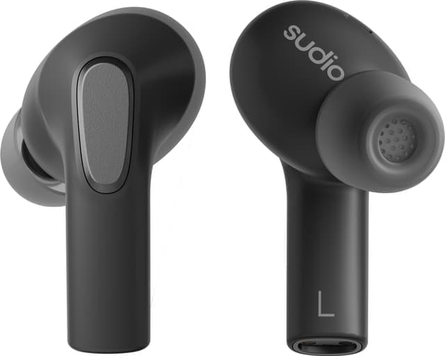 Sudio E3 true wireless in-ear hörlurar (svart) - Nyskick - i originalförpackning