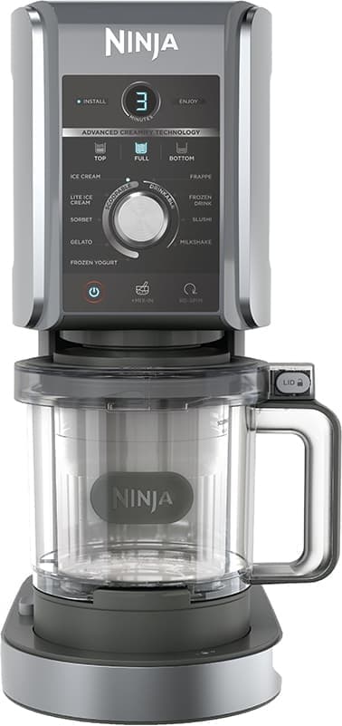 Ninja CREAMi Deluxe glassmaskin NC502EU (silver) - Fint skick - lite slitage
