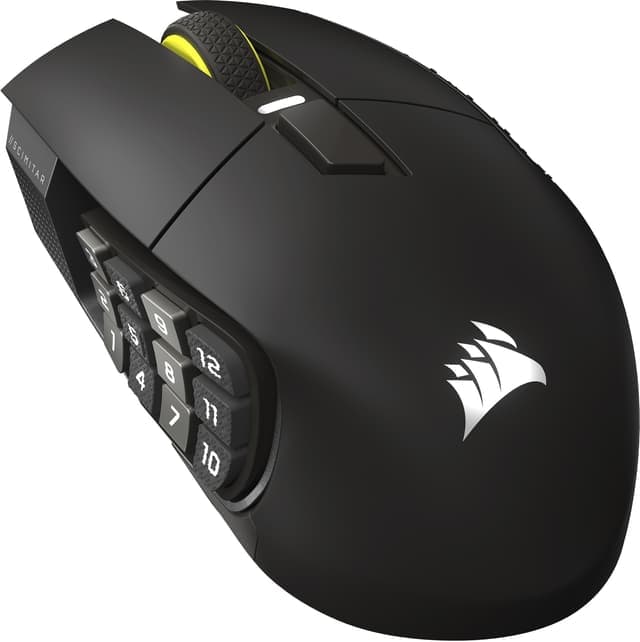 Corsair Scimitar Elite Wireless SE gamingmus (svart) - Nyskick - i originalförpackning
