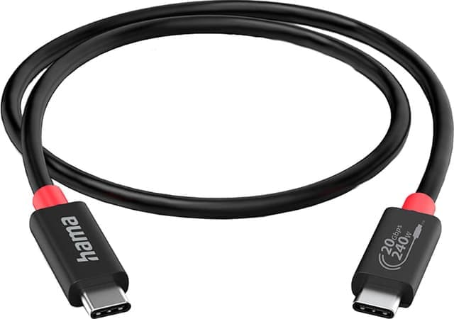Hama USB-C 4 kabel (2 m) - Bra skick – Mindre spår av användning