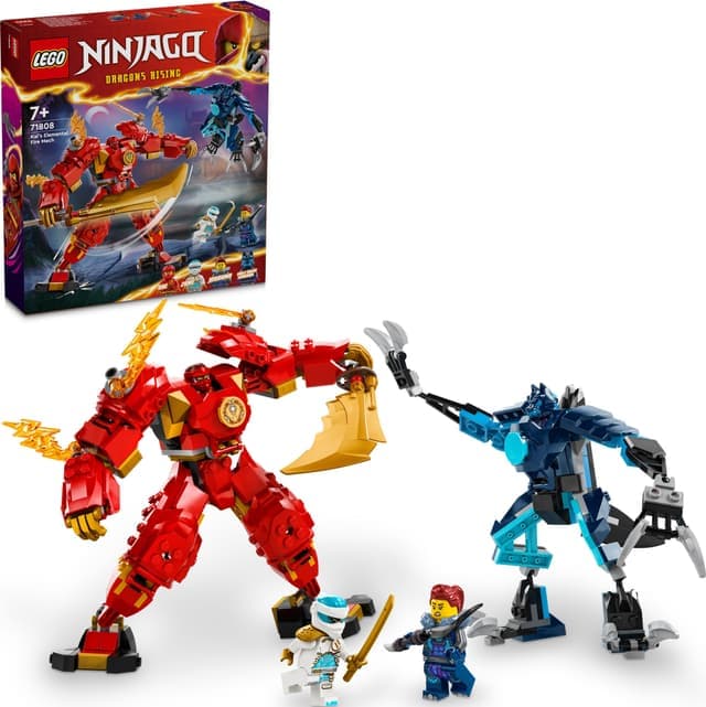 LEGO Ninjago Kais elementeldrobot 71808 - Nyskick - originalförpackning saknas
