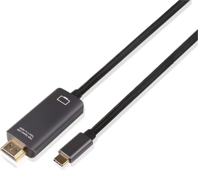 Sandstrøm USB-C till HDMI-kabel (2m) - Nyskick - i originalförpackning