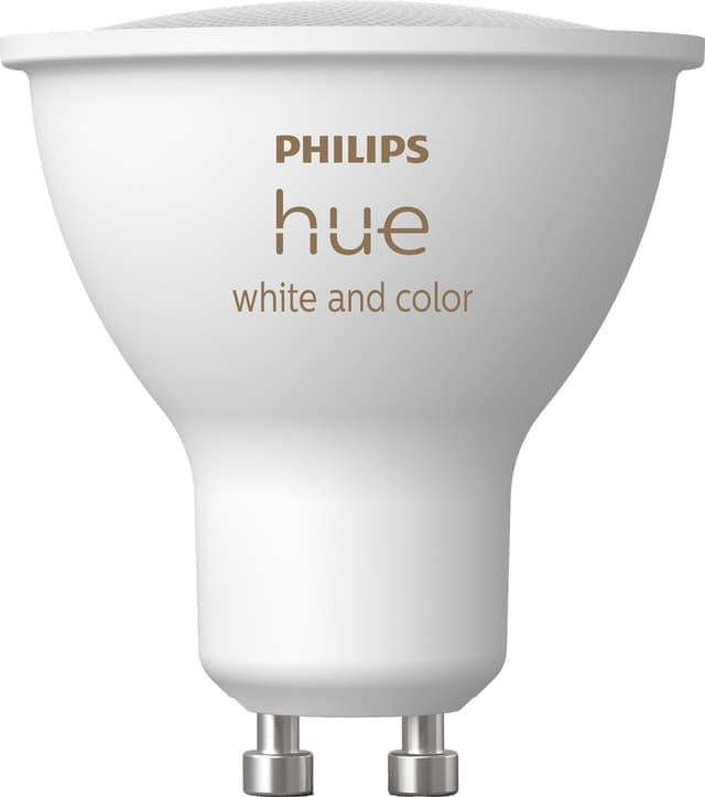 Philips Hue LED-lampa GU10 4,2W - Nyskick - originalförpackning saknas