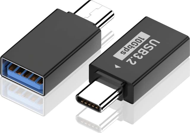 Logik USB-C till USB-A adapter (2-pack) - Nyskick - i originalförpackning