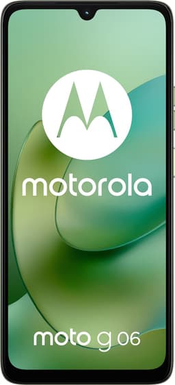 Motorola G06 LTE smartphone 64GB (tendril) - Nyskick - i originalförpackning