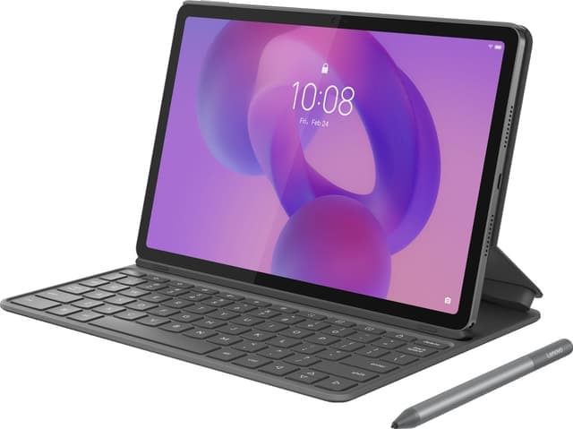 Lenovo Folio Idea Tab fodral och tangentbord (grått) - Nyskick - i originalförpackning