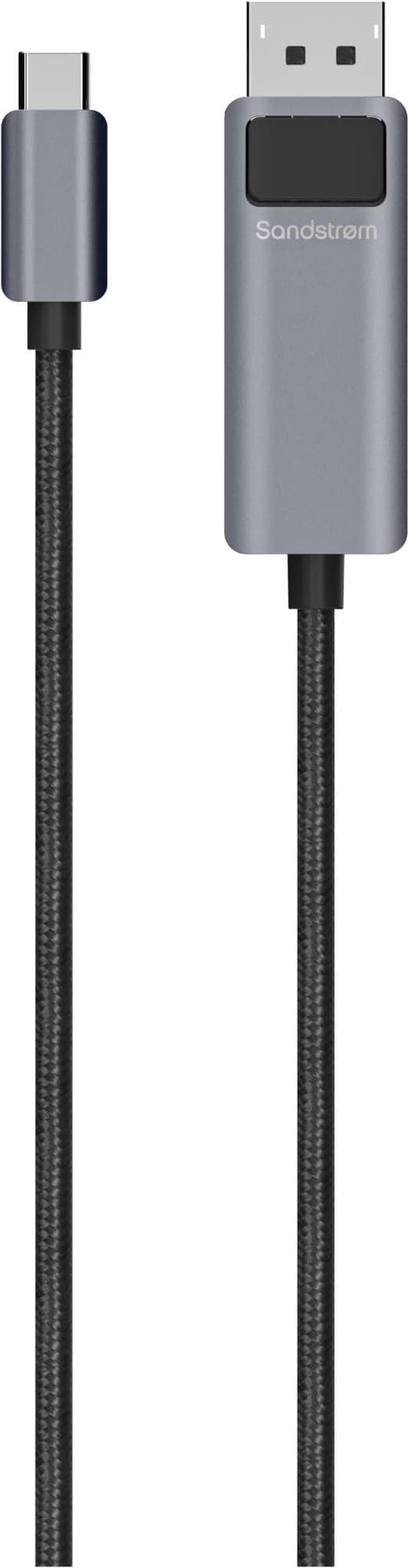 Sandstrøm USB-C till DisplayPort-kabel - Nyskick - i originalförpackning