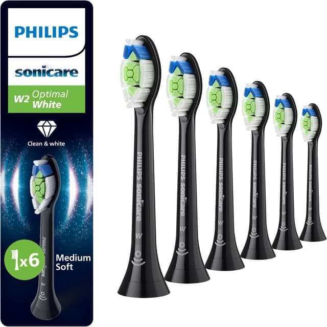Philips Sonicare W2 Optimal tandborsthuvud HX6066/88 (6 pack) - Nyskick - i originalförpackning