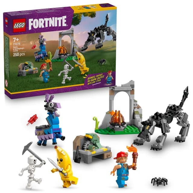 LEGO Fortnite Peely och Sparkplugs läger 77075 - Nyskick - i originalförpackning