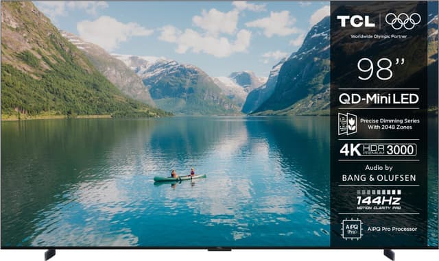 TCL 98" MQLED85K 4K MINI-LED TV (2025) - Nyskick - i originalförpackning