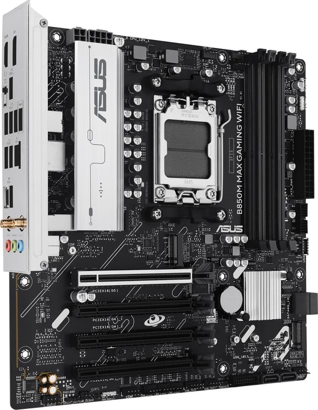 ASUS B850M MAX Gaming Wi-Fi moderkort - Nyskick - i originalförpackning