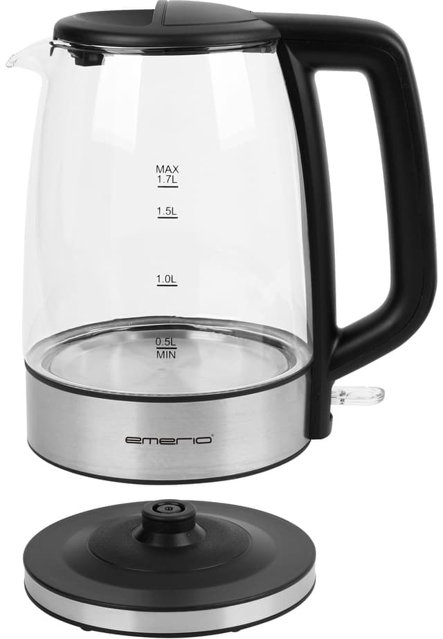 Emerio vattenkokare WK-130126 (transparent) - Nyskick - originalförpackning saknas