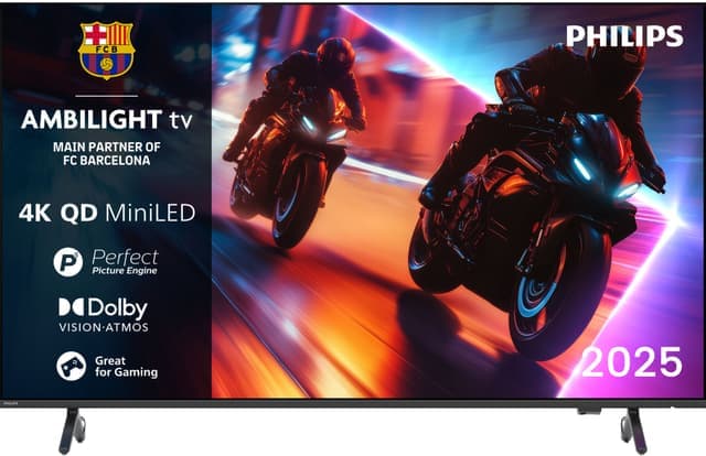 Philips 55" MLED910 4K MiniLED Smart TV (2025) - Nyskick - originalförpackning saknas