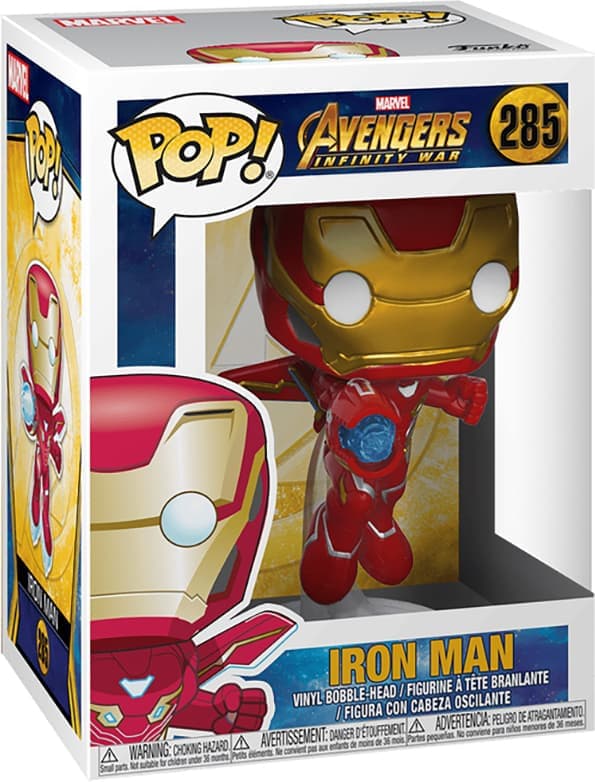 Funko POP Marvel Infinity War actionfigur (Iron Man) - Nyskick - i originalförpackning