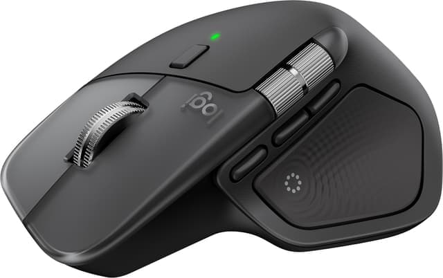 Logitech MX Master 4 trådlös mus för Mac (rymdsvart) - Nyskick - i originalförpackning