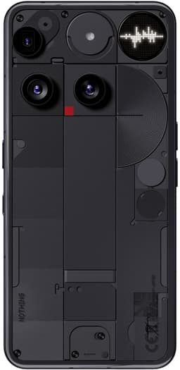 Nothing Phone (3) smartphone 12/256 (svart) - Nyskick - originalförpackning saknas