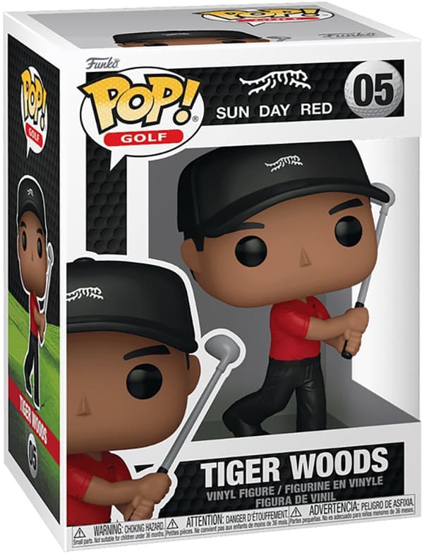 Funko POP Tiger Woods action figure - Nyskick - i originalförpackning