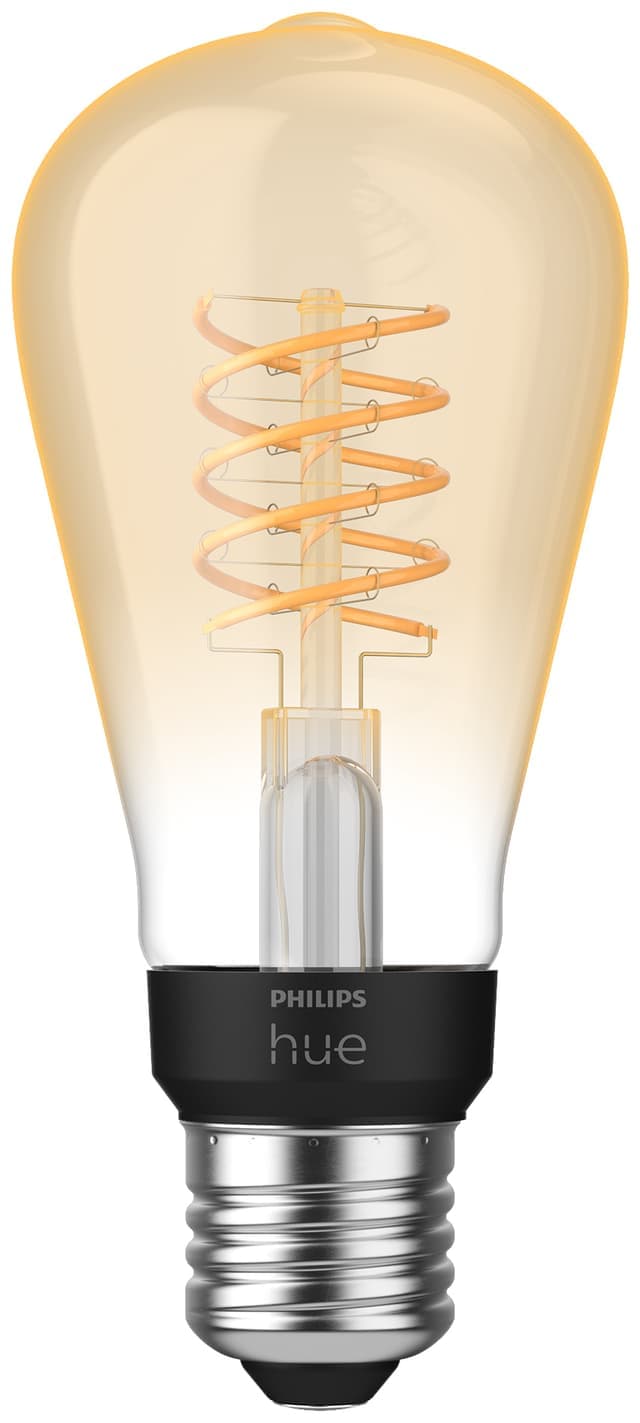 Philips Hue W glödlampa 7.2W Filament ST64 E27 - Fint skick - lite slitage