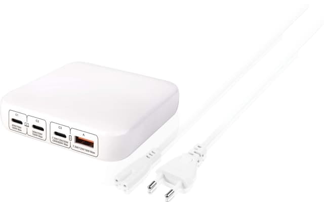 Sandstrøm 100W GaN-laddare för skrivbord - Nyskick - i originalförpackning