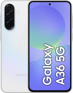 Samsung Galaxy A36 5G smartphone 6/128GB (vit) - Nyskick - originalförpackning saknas