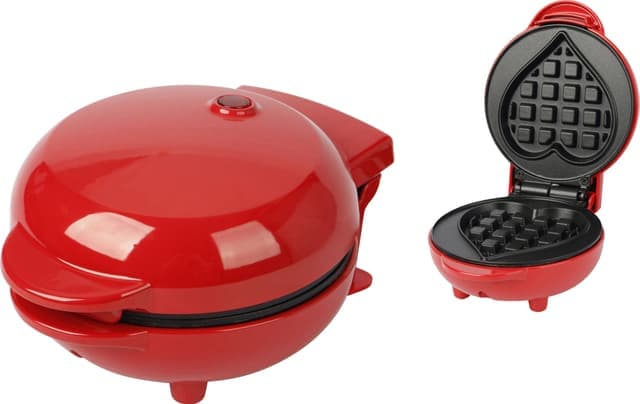 Emerio våffeljärn WM-131650 (rött) - Nyskick - i originalförpackning