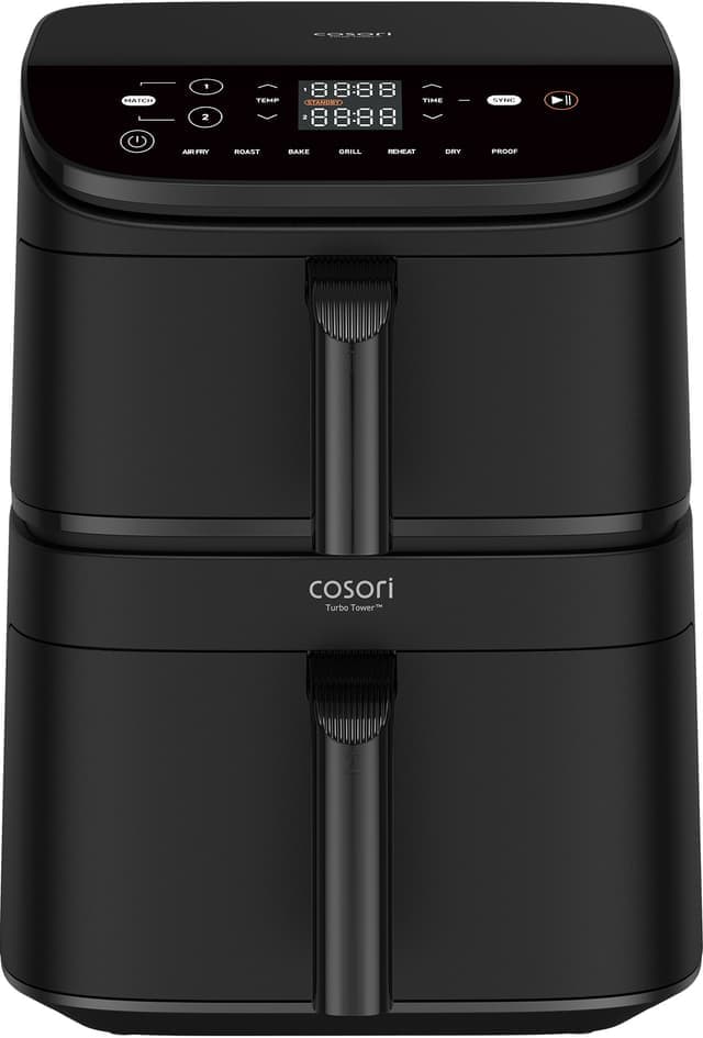 Cosori Turbo Tower airfryer KAAPAFCSNEU0244Y (svart) - Fint skick - lite slitage