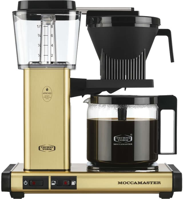 Moccamaster Optio kaffebryggare 53614 (guld) - Nyskick - i originalförpackning