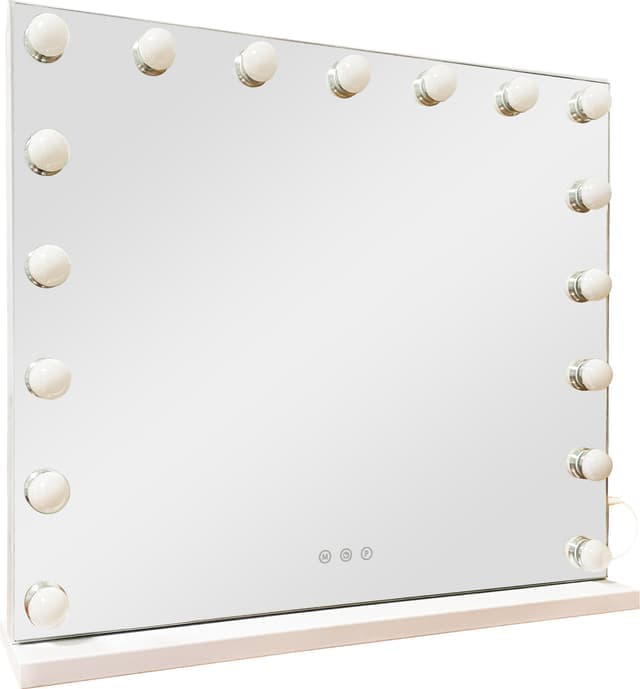 A Home Hollywood spegel A100027 (vit) - Fint skick - lite slitage