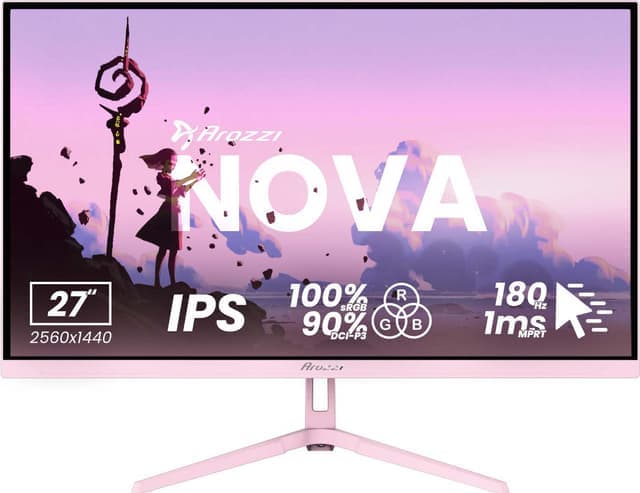 Arozzi Nova | IPS | 180 Hz 27" bildskärm - Nyskick - i originalförpackning