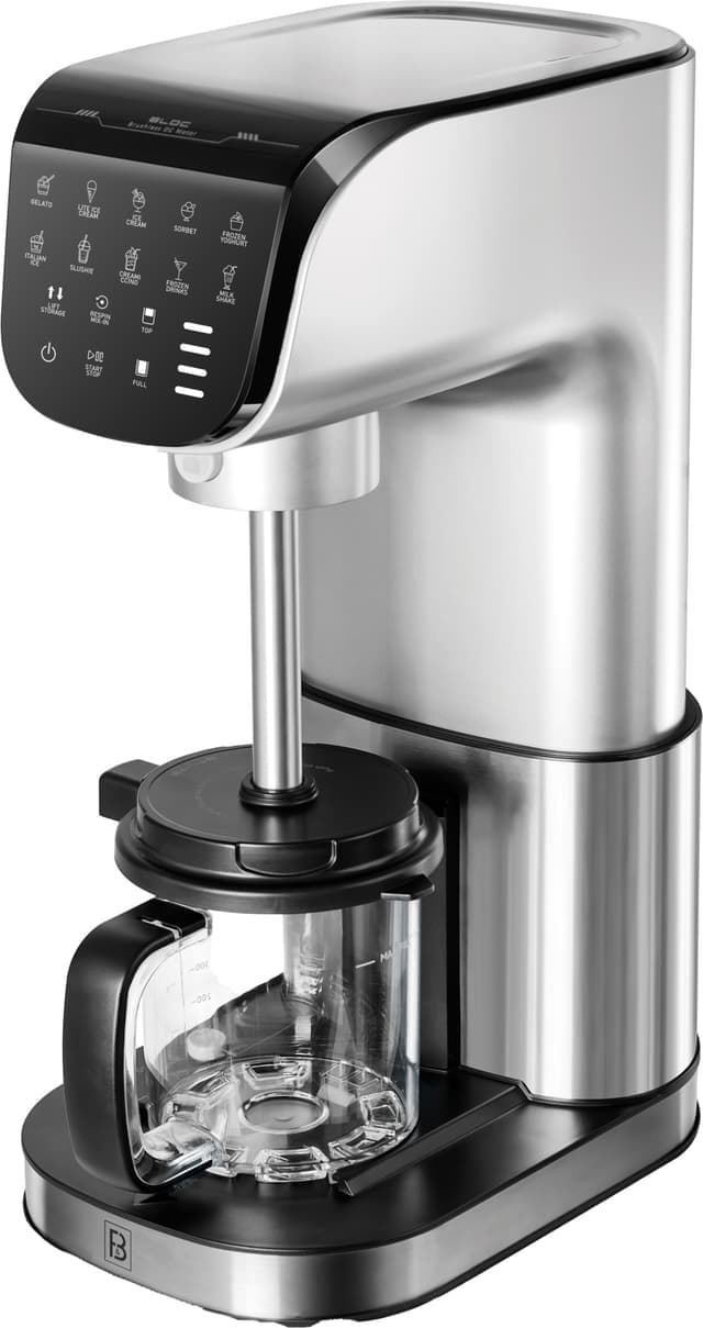 F&B Freezemix glassmaskin (silver) - Använt skick – Synliga skador, fullt funktionell
