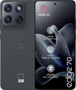 Motorola Edge 70 smartphone 12/512GB (grå) - Nyskick - originalförpackning saknas