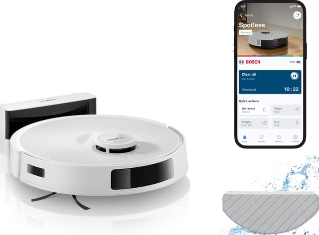 Bosch Robotdammsugare BCRC1W - Fint skick - lite slitage